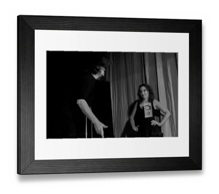 Framed Print : GDR, Berlin, 03.11.1989, Cabaret Framed Print : GDR, Berlin, 03.11.1989, Cabaret