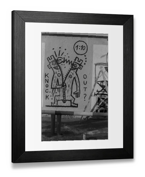 Framed Print : GDR, Berlin, 22.11.1989 Framed Print : GDR, Berlin, 22.11.1989