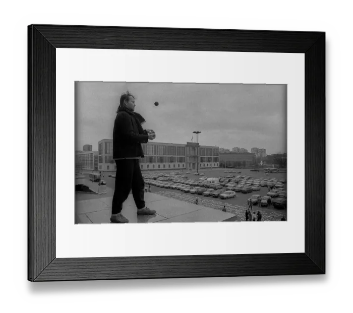 Framed Print : GDR, Berlin, 04.03.1990, demand for cultural use Framed Print : GDR, Berlin, 04.03.1990, demand for cultural use