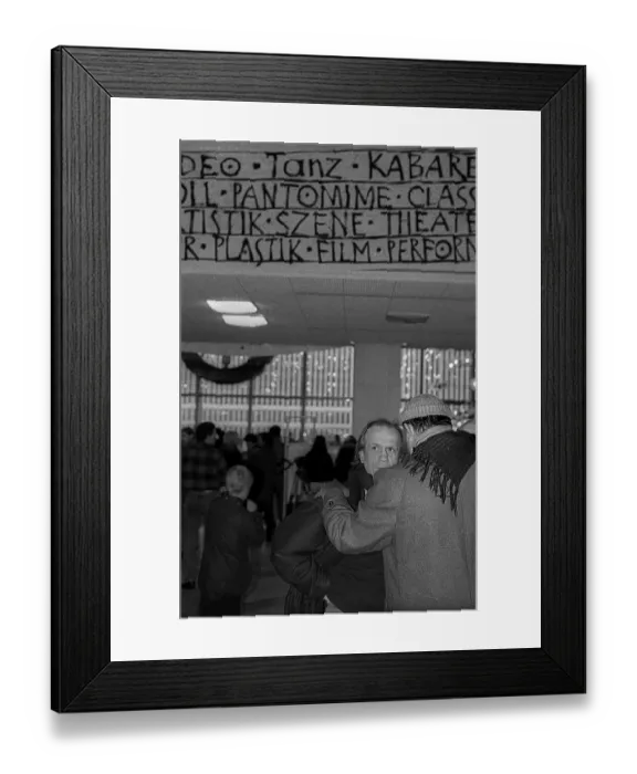 Framed Print : GDR, Berlin, 04.03.1990, demand for cultural use Framed Print : GDR, Berlin, 04.03.1990, demand for cultural use