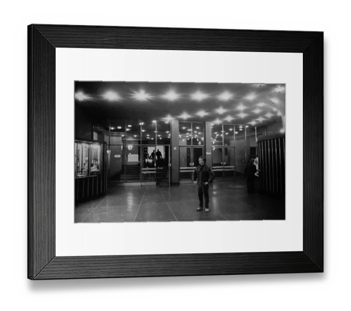 Framed Print : GDR, Berlin, 23.04.1990, Colosseum cinema Framed Print : GDR, Berlin, 23.04.1990, Colosseum cinema