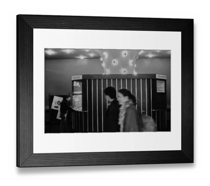 Framed Print : GDR, Berlin, 23.04.1990, Colosseum cinema Framed Print : GDR, Berlin, 23.04.1990, Colosseum cinema