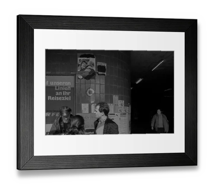 Framed Print : GDR, Berlin, 16.03.1990, election poster Framed Print : GDR, Berlin, 16.03.1990, election poster