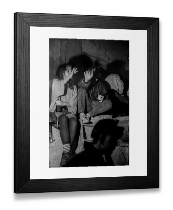 Framed Print : GDR, Berlin, 18.03.1990, event at the Eimer in Rosenthaler Strasse