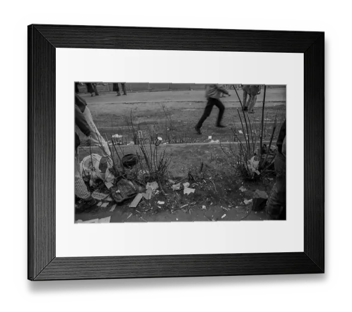 Framed Print : GDR, Berlin, 08.03.1990, former Wall strip at the Reichstag