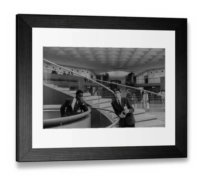 Framed Print : France, Paris, 22.03.1990, at the Musee de Louvre