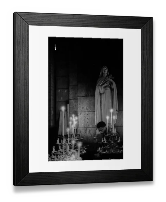Framed Print : France, Paris, 24.03.1990, Notre-Dame Church