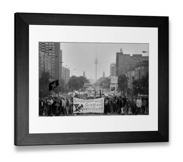 Framed Print : Germany, Berlin, 7 June 1991, Lesbian and gay demonstration Framed Print : Germany, Berlin, 7 June 1991, Lesbian and gay demonstration