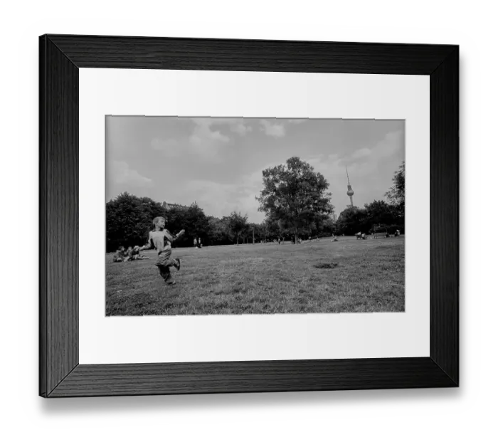 Framed Print : Germany, Berlin, 18.06.1991, Monbijou Park