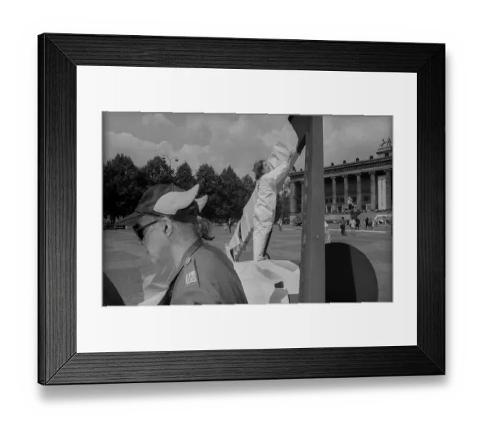 Framed Print : Germany, Berlin, 14 June 1991