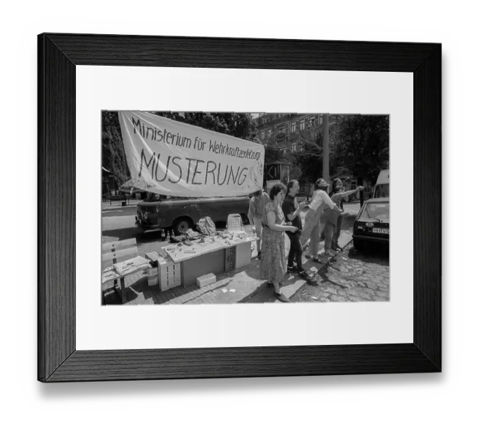 Framed Print : Germany, Dresden, 22 June 1991