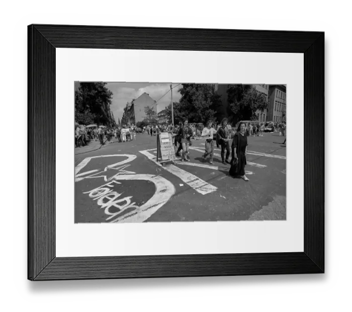 Framed Print : Germany, Dresden, 22 June 1991 Framed Print : Germany, Dresden, 22 June 1991