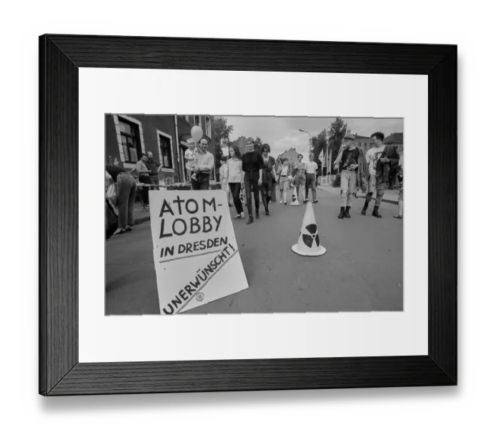 Framed Print : Germany, Dresden, 22 June 1991