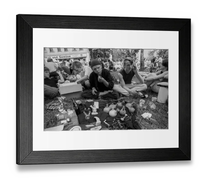 Framed Print : Germany, Dresden, 22 June 1991 Framed Print : Germany, Dresden, 22 June 1991