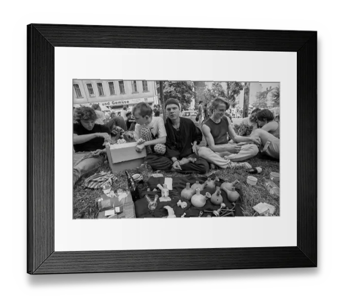 Framed Print : Germany, Dresden, 22 June 1991