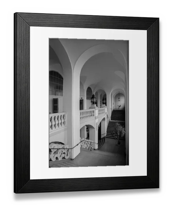 Framed Print : Germany, Berlin, 23 June 1991, Lichtenberg District Court (right next to the Stasi headquarters in Normannenstrasse)