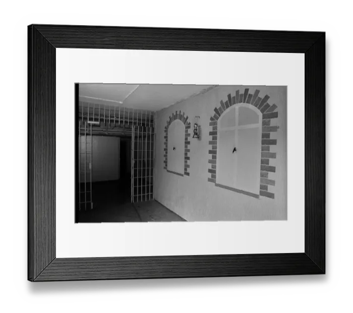 Framed Print : Germany, Berlin, 23.06.1991, windows painted on the wall Framed Print : Germany, Berlin, 23.06.1991, windows painted on the wall