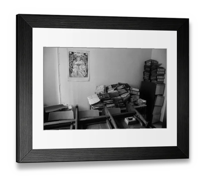 Framed Print : Germany, Berlin, 23 June 1991, Lichtenberg District Court (right next to the Normannenstrasse Stasi headquarters)