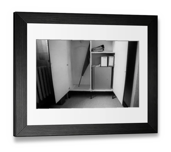 Framed Print : Germany, Berlin, 23 June 1991, Lichtenberg District Court (right next to the Normannenstrasse Stasi headquarters)