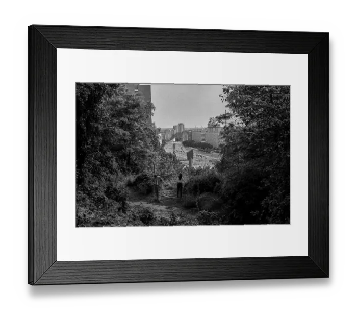 Framed Print : Germany, Berlin, 25.06.1991, Volkspark Friedrichshain
