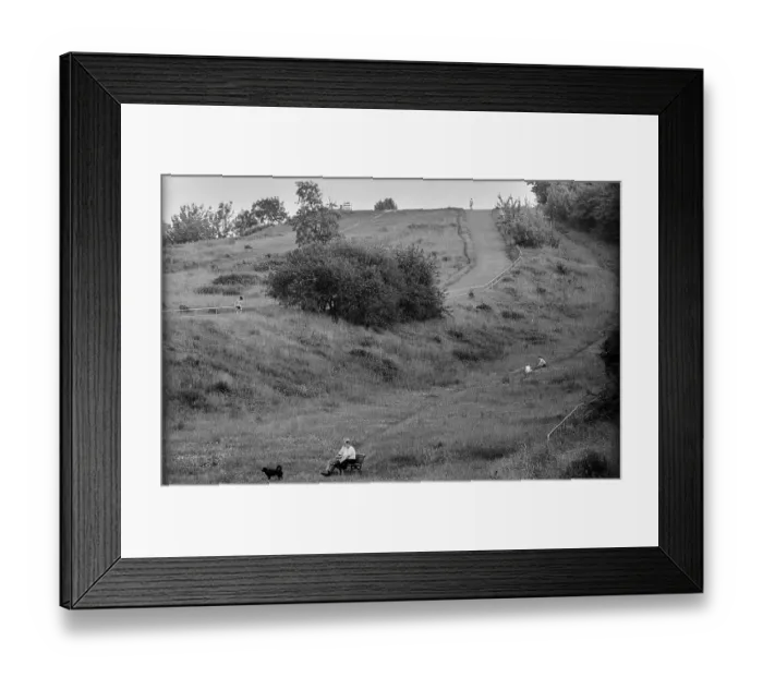 Framed Print : Germany, Berlin, 27 June 1991, in Volkspark Prenzlauer Berg