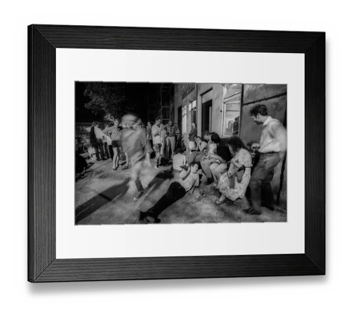 Framed Print : Germany, Berlin, 6 July 1991, in front of the cellar pub Assel