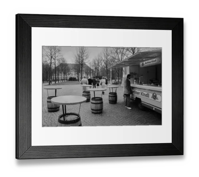 Framed Print : Germany, Berlin, 31 March 1991