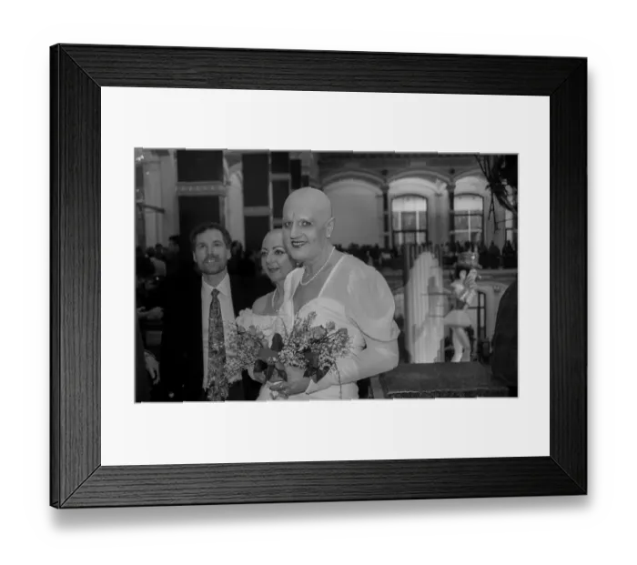 Framed Print : Germany, Berlin, 19.04.1991, student performance in protest against the closure of the art academy in Berlin-Weissensee