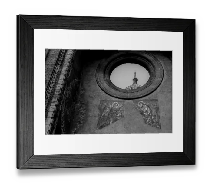 Framed Print : Germany, Berlin, 28.02.1991, Church of St Michael Framed Print : Germany, Berlin, 28.02.1991, Church of St Michael