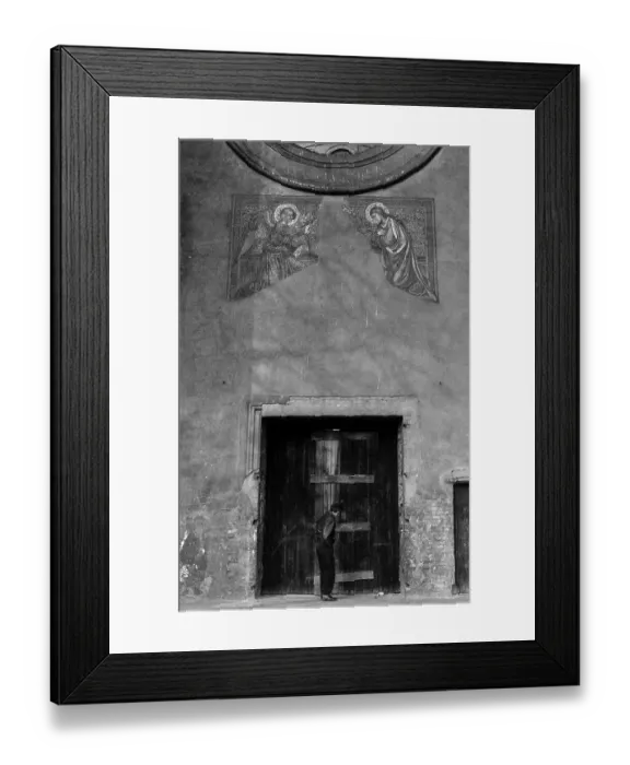 Framed Print : Germany, Berlin, 28.02.1991, Church of St Michael