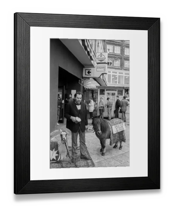 Framed Print : Germany, Berlin, 3 December 1990