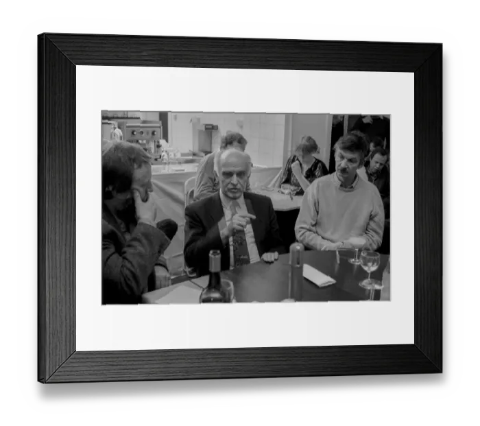 Framed Print : Germany, Berlin, 15.02.1991, round table discussion Experience with censorship Framed Print : Germany, Berlin, 15.02.1991, round table discussion Experience with censorship