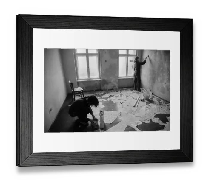 Framed Print : Germany, Berlin, 17 December 1990 Framed Print : Germany, Berlin, 17 December 1990