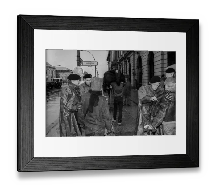 Framed Print : Germany, Berlin, 17 November 1990