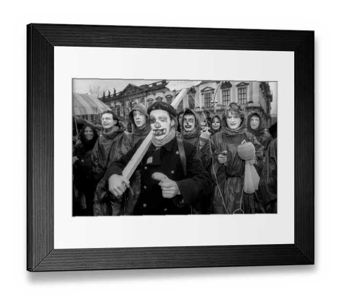 Framed Print : Germany, Berlin, 17 November 1990