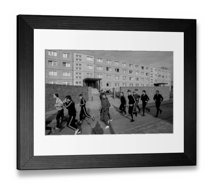 Framed Print : Germany, Berlin, 28 October 1990