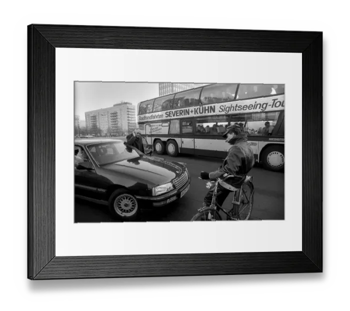Framed Print : Germany, Berlin, 19 January 1991