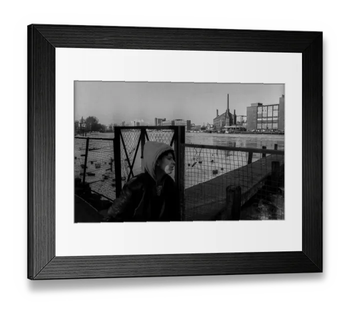 Framed Print : Germany, Berlin, 2 February 1991 Framed Print : Germany, Berlin, 2 February 1991