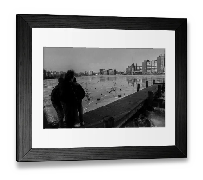 Framed Print : Germany, Berlin, 2 February 1991 Framed Print : Germany, Berlin, 2 February 1991
