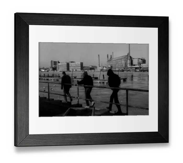 Framed Print : Germany, Berlin, 2 February 1991