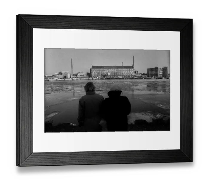 Framed Print : Germany, Berlin, 2 February 1991 Framed Print : Germany, Berlin, 2 February 1991