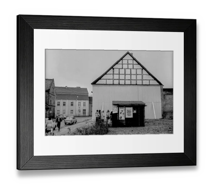 Framed Print : Germany, Muencheberg, 4 January 1991