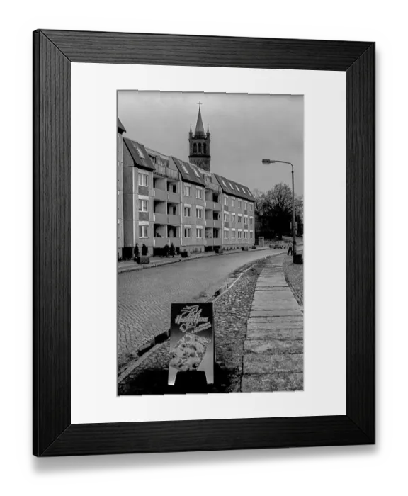 Framed Print : Germany, Muencheberg, 4.1.1991