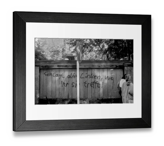 Framed Print : Germany, Dresden, 19 October 1990