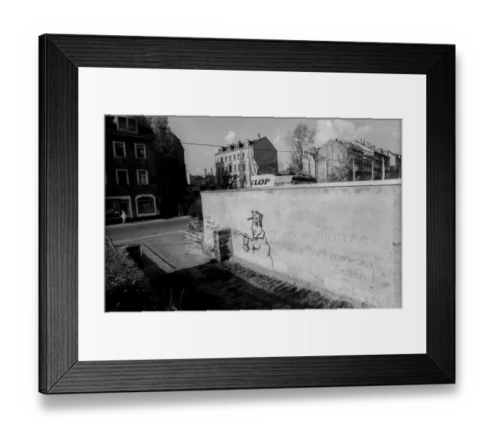 Framed Print : Germany, Dresden, 19 October 1990