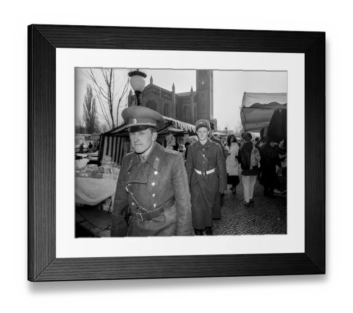 Framed Print : Germany, Potsdam, 13 March 1991