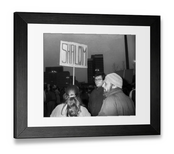 Framed Print : Germany, Berlin, 25 January 1991