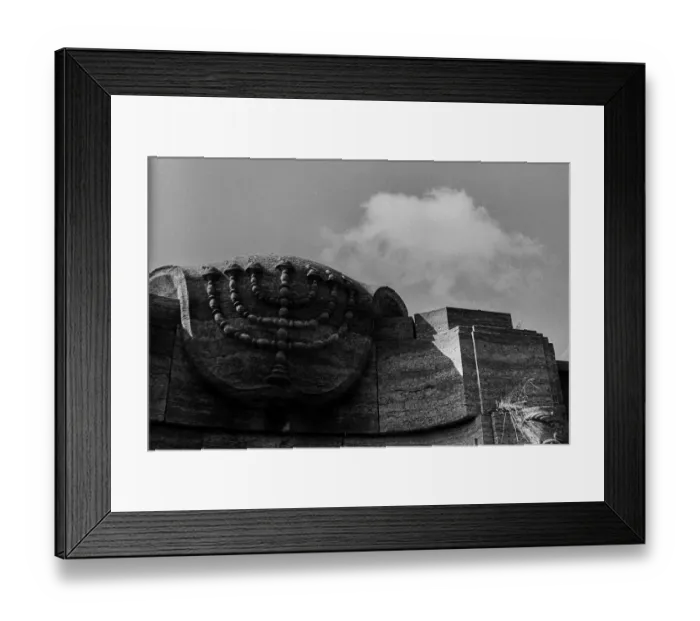 Framed Print : GDR, Berlin, 27.04.1987, Jewish cemetery Weissensee