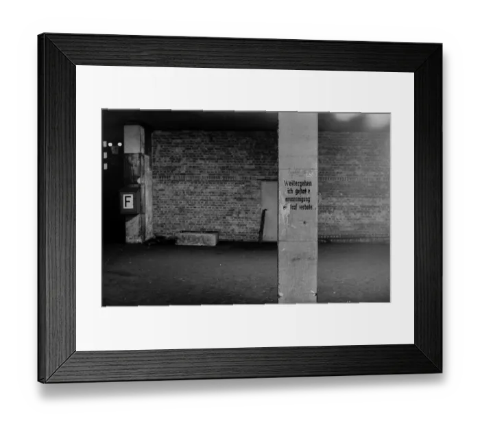 Framed Print : GDR, Berlin, 17 June 1990, Potsdamer Platz S-Bahn station Framed Print : GDR, Berlin, 17 June 1990, Potsdamer Platz S-Bahn station
