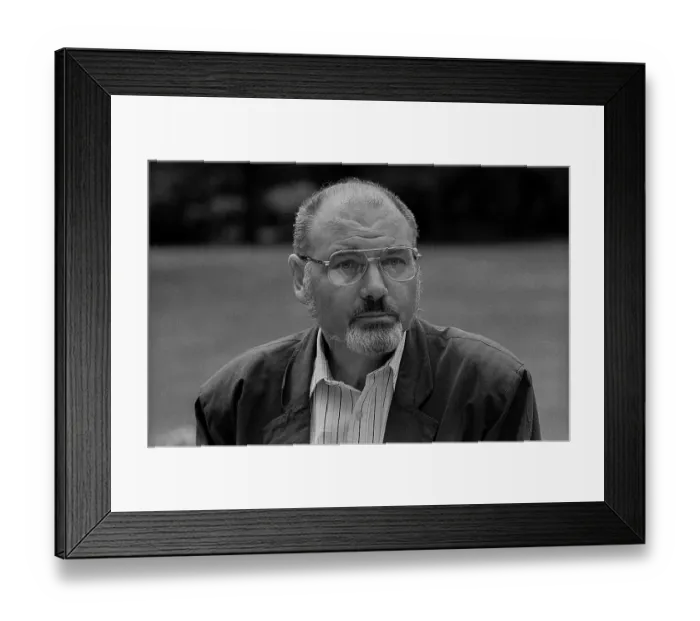 Framed Print : GDR, Berlin, 15.06.1990, director Edgar Kaufmann